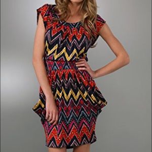 Marc by Marc Jacobs Diamond Zigzag Dress